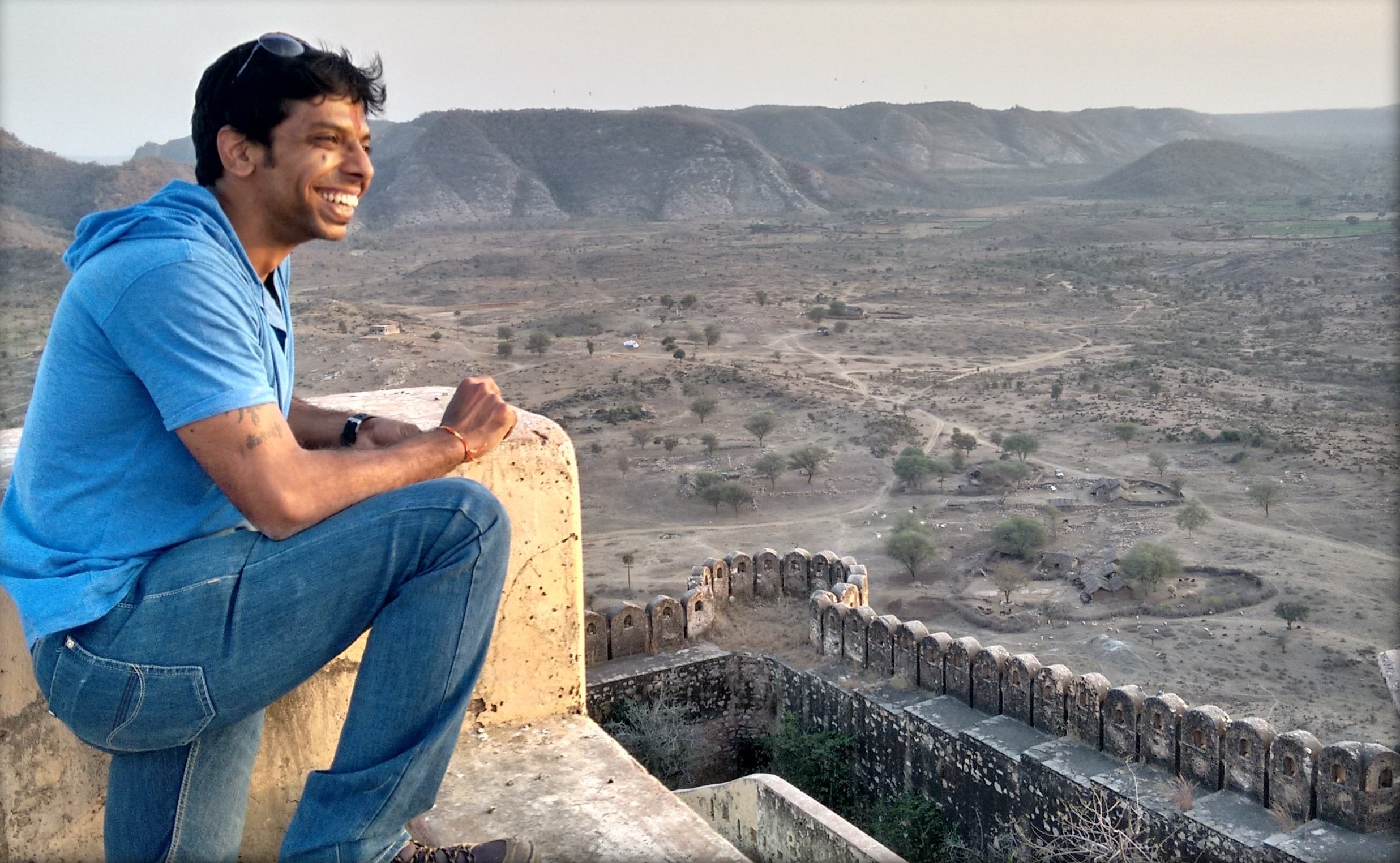 Awesome view from the top of the fort