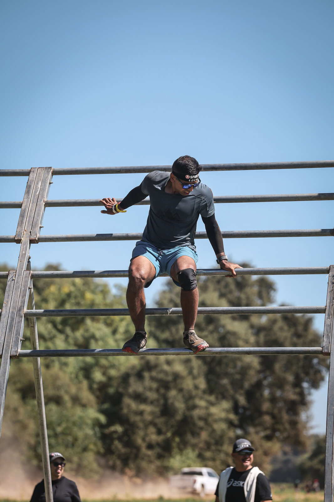 NorCal Spartan Super August 2026 — descending the metal bars
