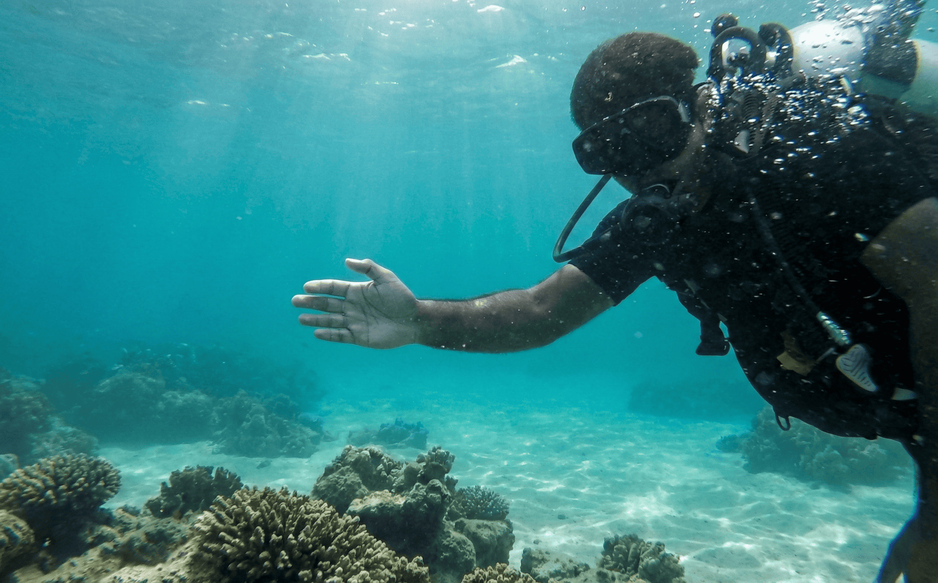 Scuba diving