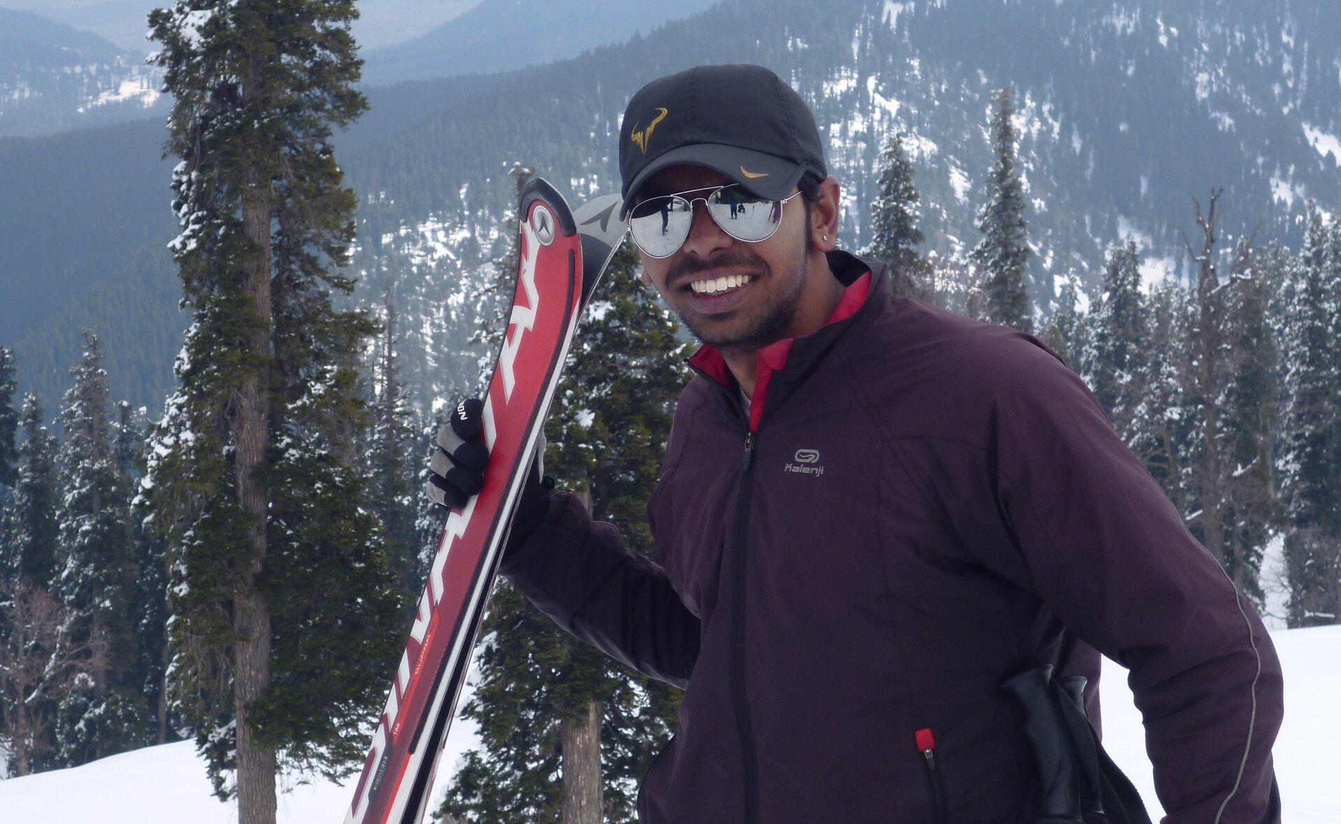 Skiing in India