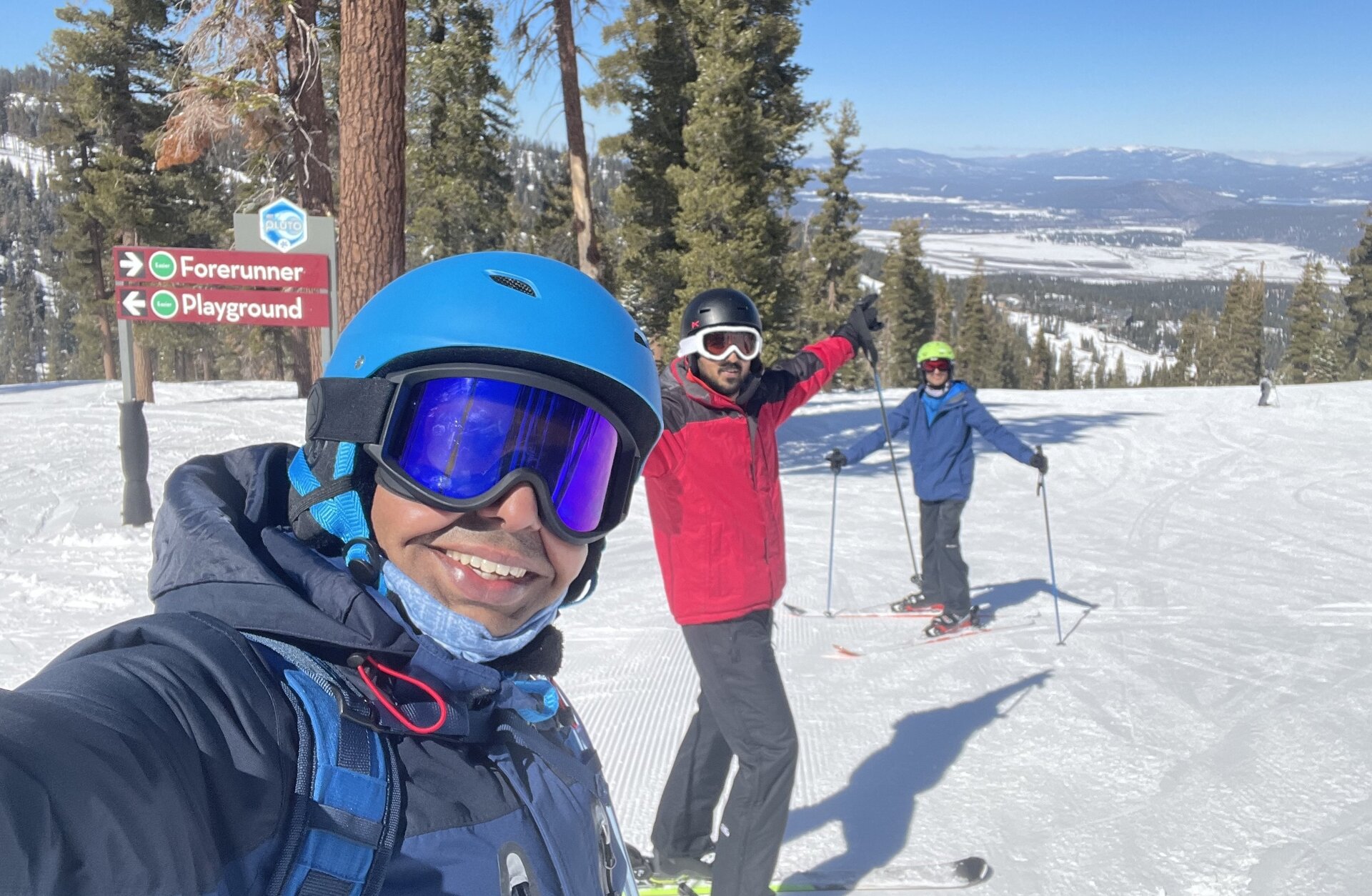 Skiing in Tahoe